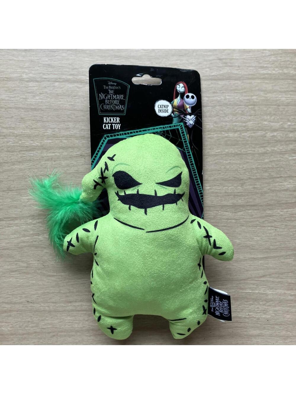 Disney Nightmare Before Christmas Catnip Kicker Cat Toy Plush Oogie Boogie Man